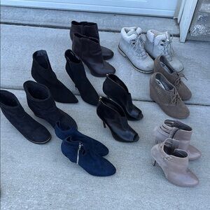 Women’s Ankle Boots Lot